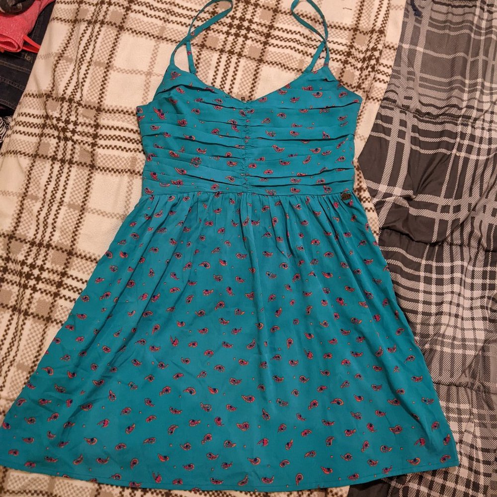 Roxy teal short dress